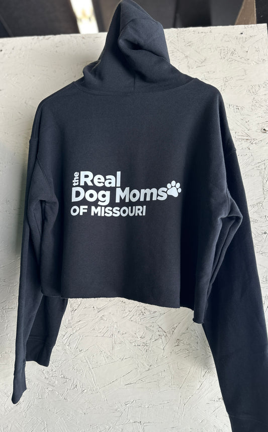 Real Dog Moms of MO Cropped Hoodie