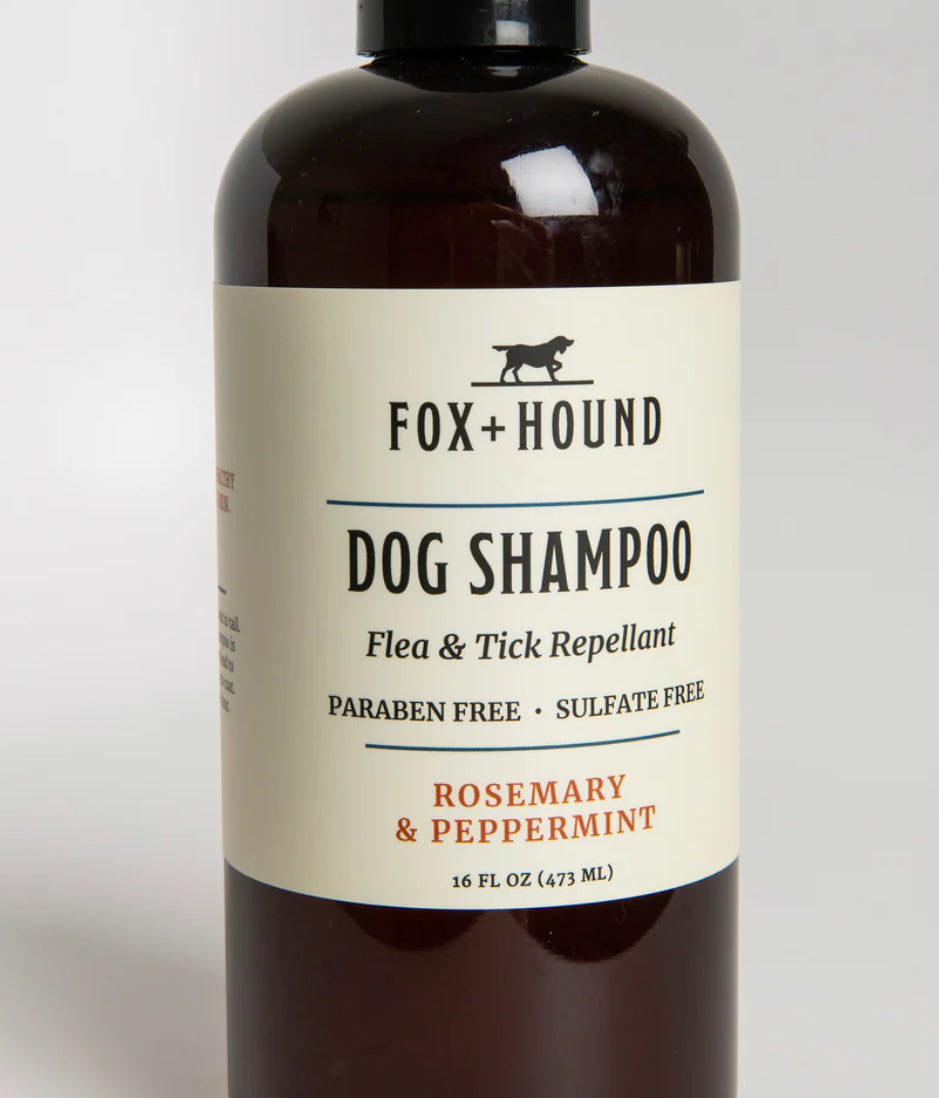 Dog Shampoo Flea & Tick Repellent- Rosemary & Peppermint
