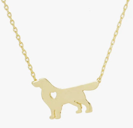 Golden Retriever Dog Necklace