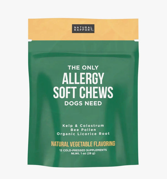 Allergy Soft Chews- 12 count pouch