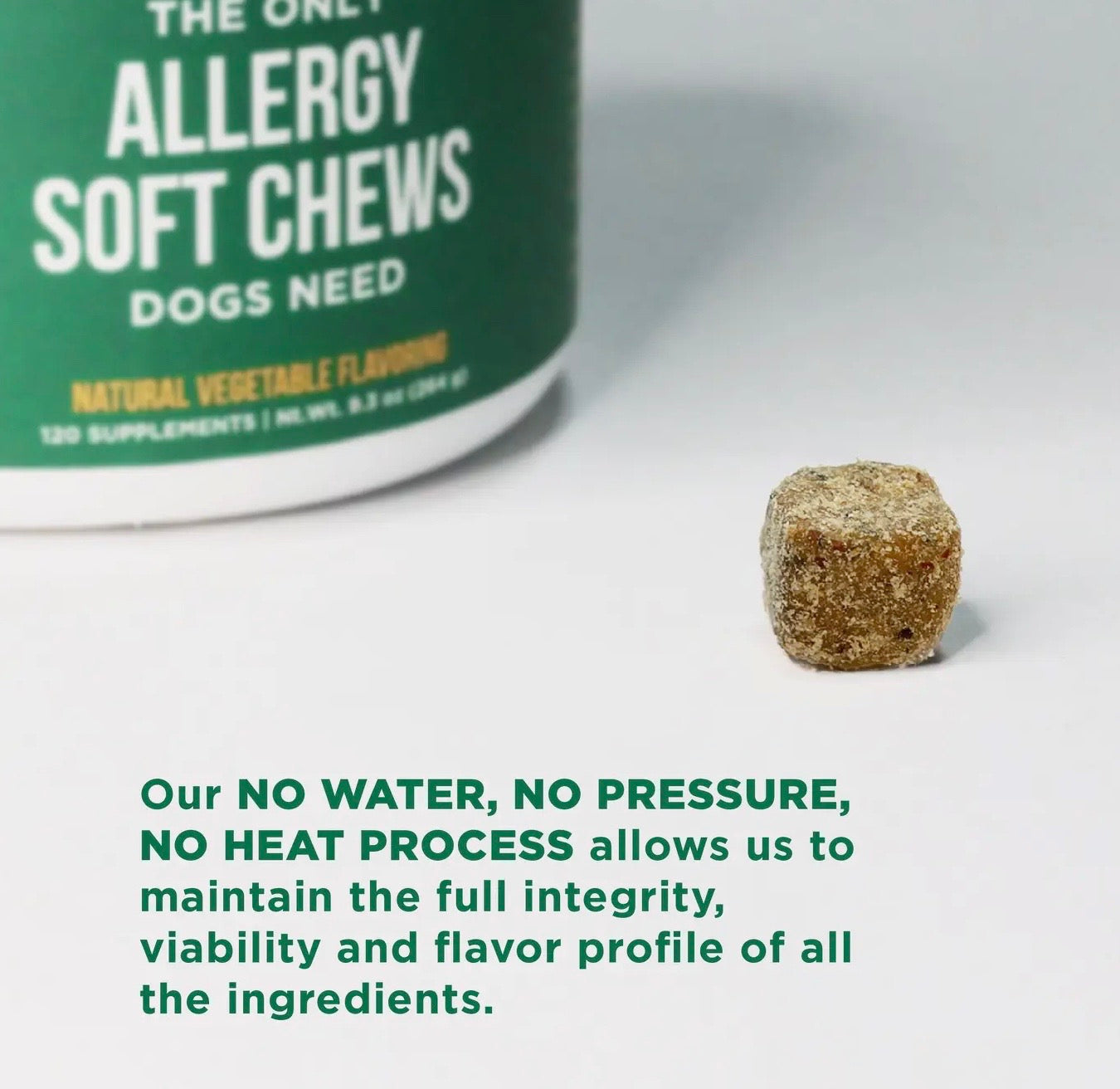 Allergy Soft Chews- 120 count jar