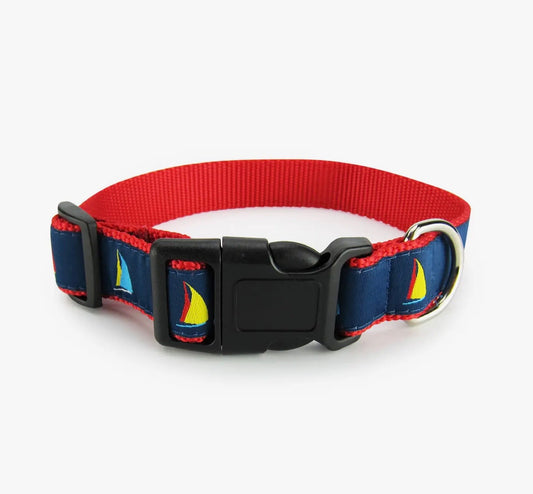 Sailboat - Dog Collar