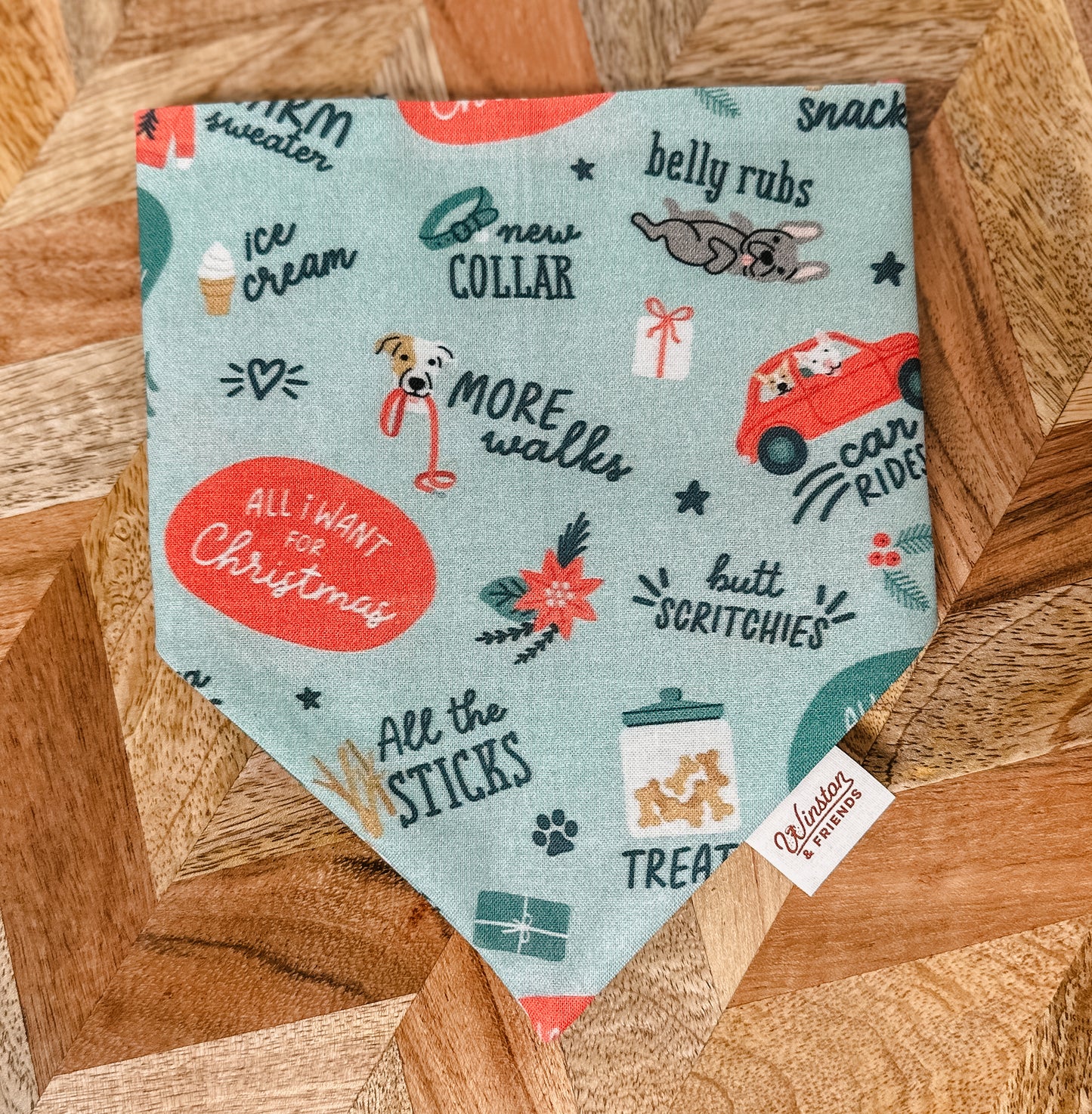 All I Want for Christmas Bandana