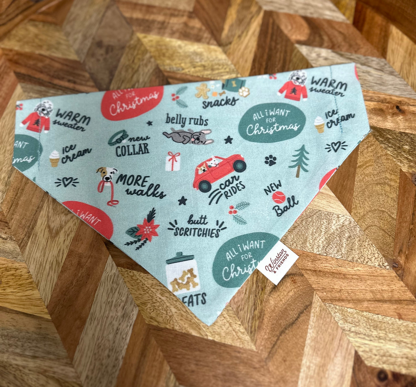 All I Want for Christmas Bandana